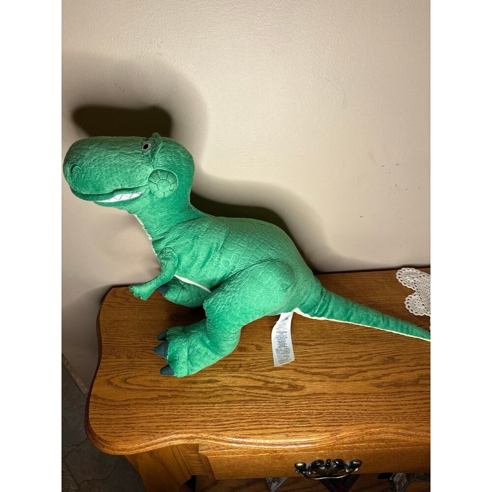 Disney Pixar Toy Story Rex Plush 14 Inches Tall 25 Inches Long dinosaur trex